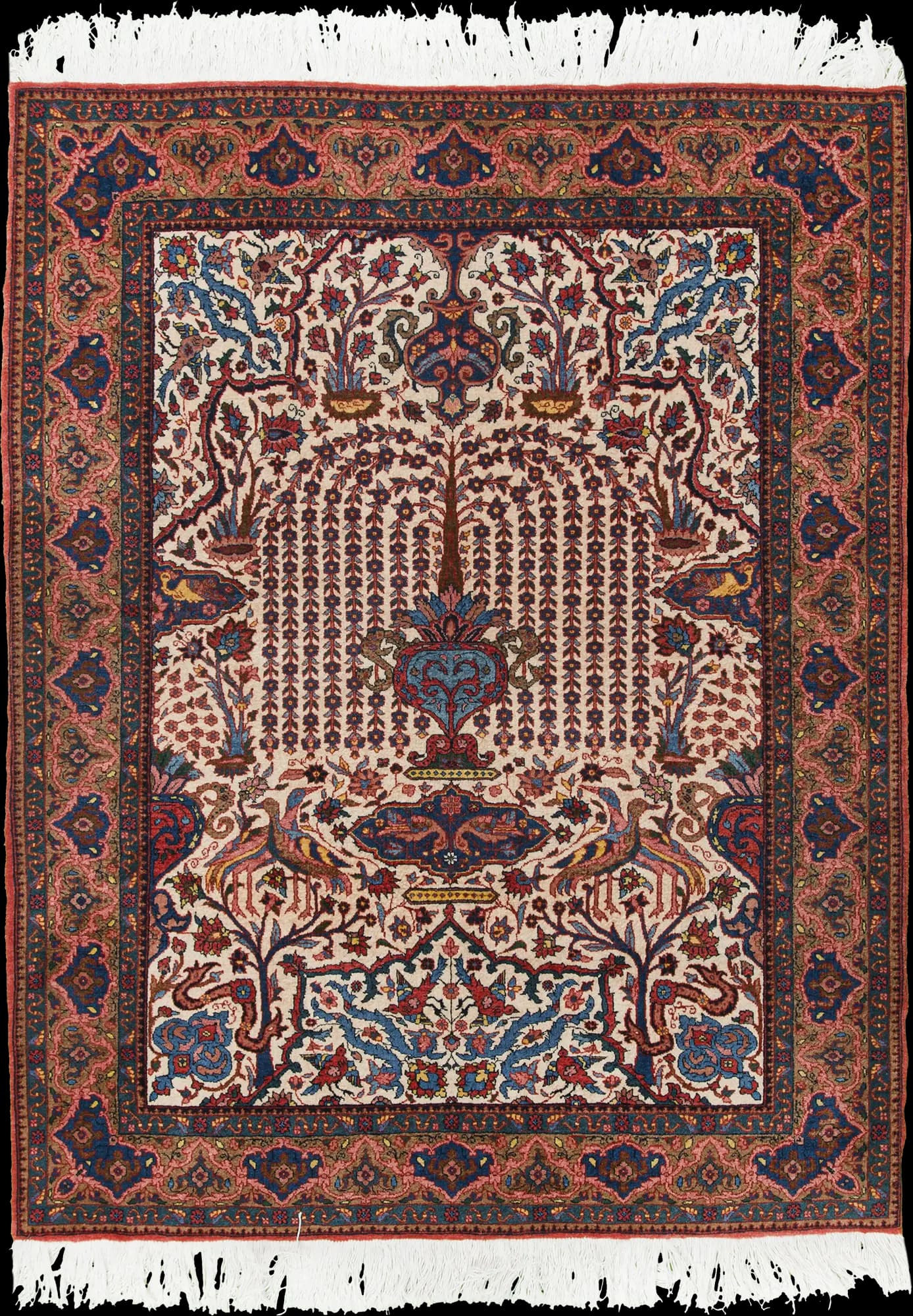 قالی بید مجنون 