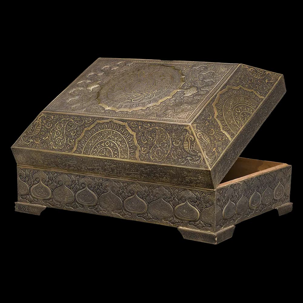 جعبه قرآن قلمزنی