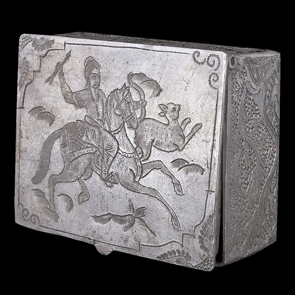 جعبه جواهرات قلمزنی