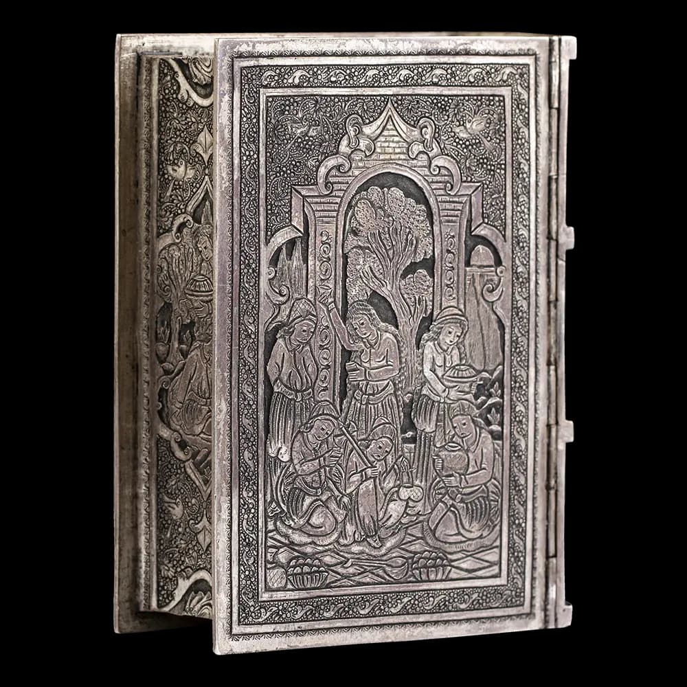 جعبه کتاب قلمزنی