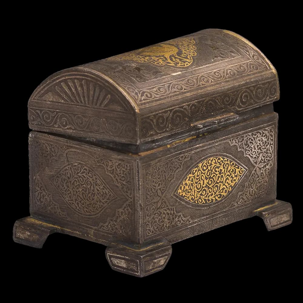 جعبه جواهرات قلمزنی