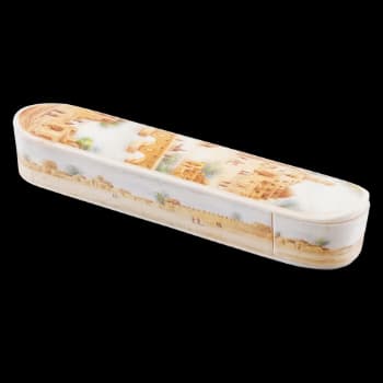 قلمدان نقاشی مینیاتور بر روی استخوان