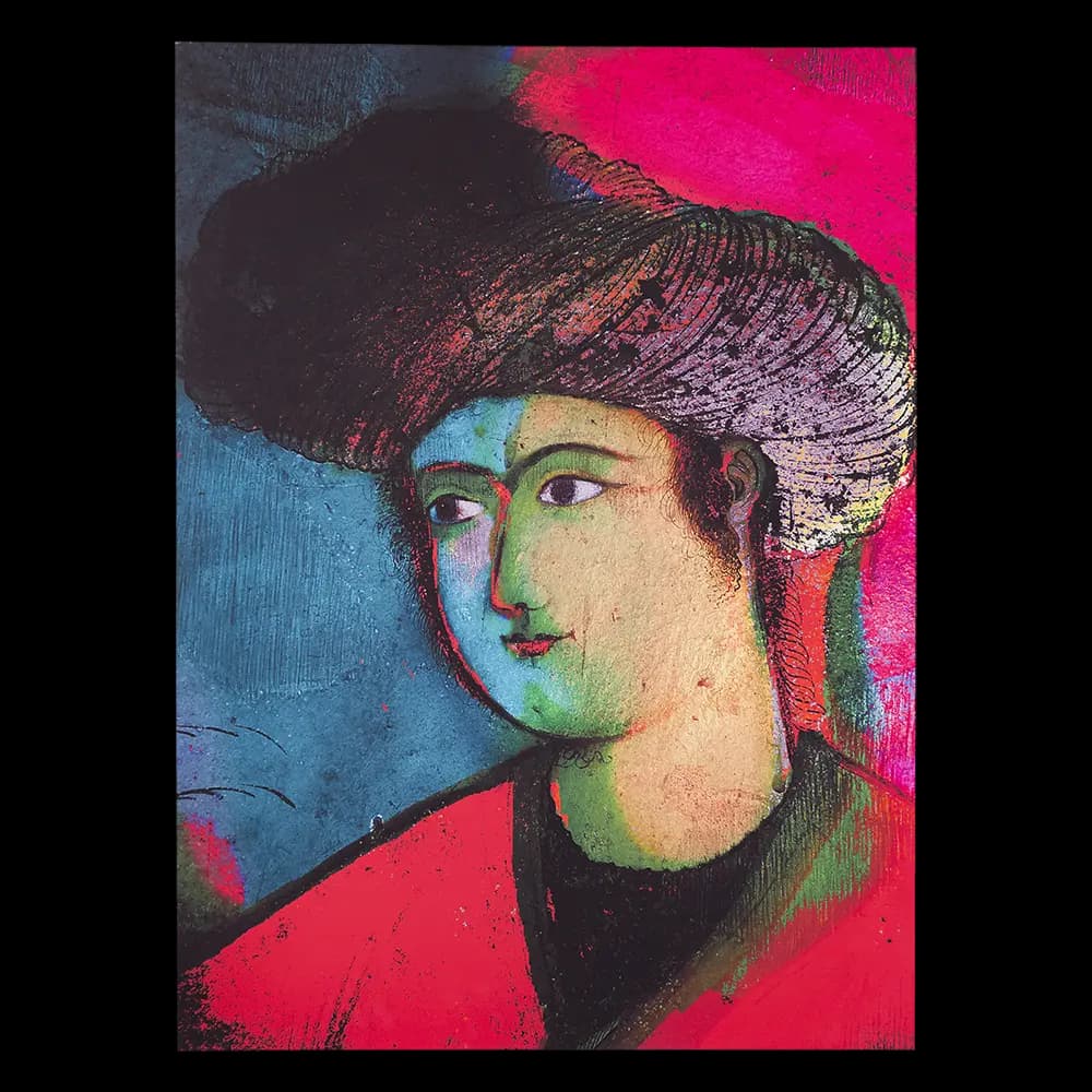 تابلو نقاشی چاپ جوهر افشان روی بوم