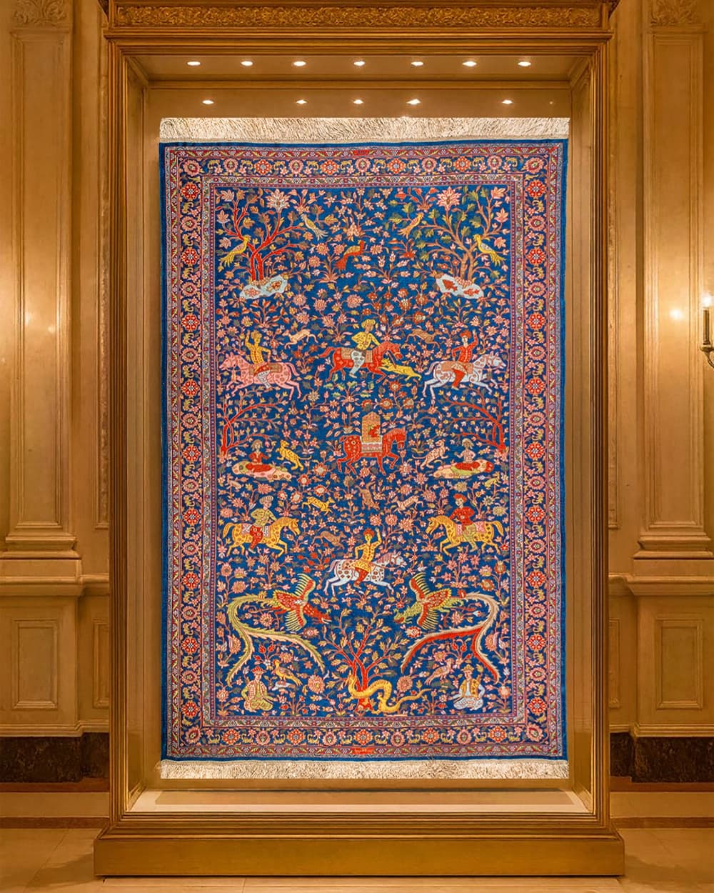 قالی دستبافت ایرانی